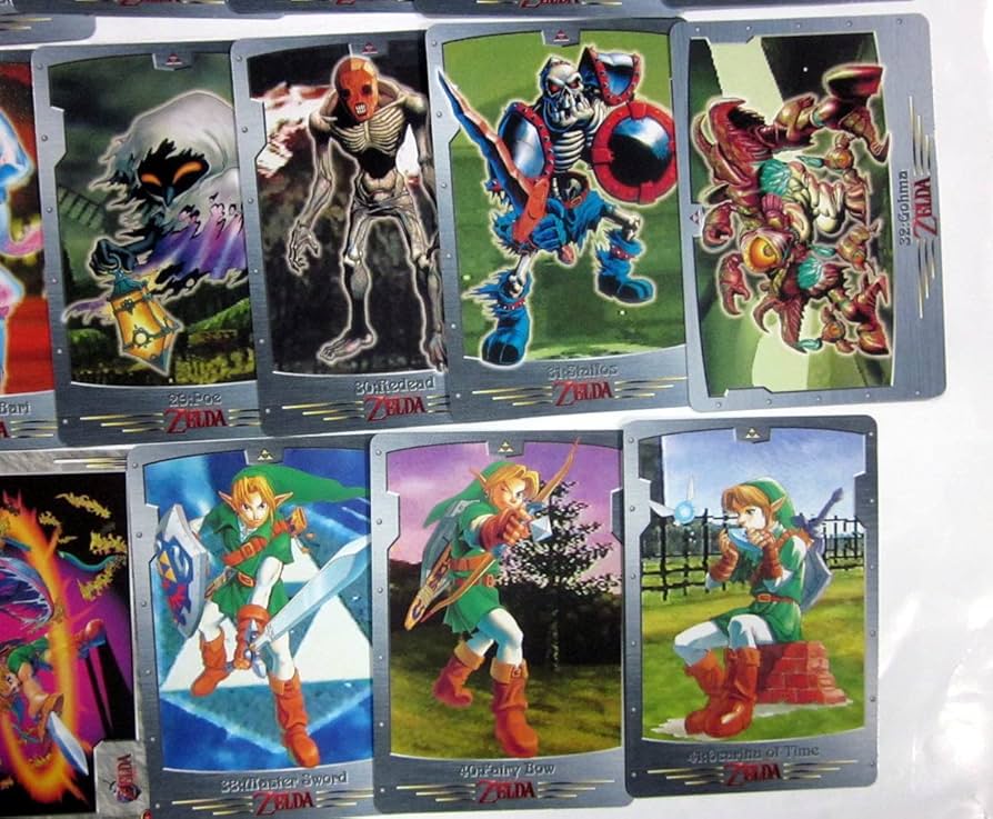 Amazon.co.jp: カードダス ゼルダの伝説 時のオカリナ ノーマル36枚