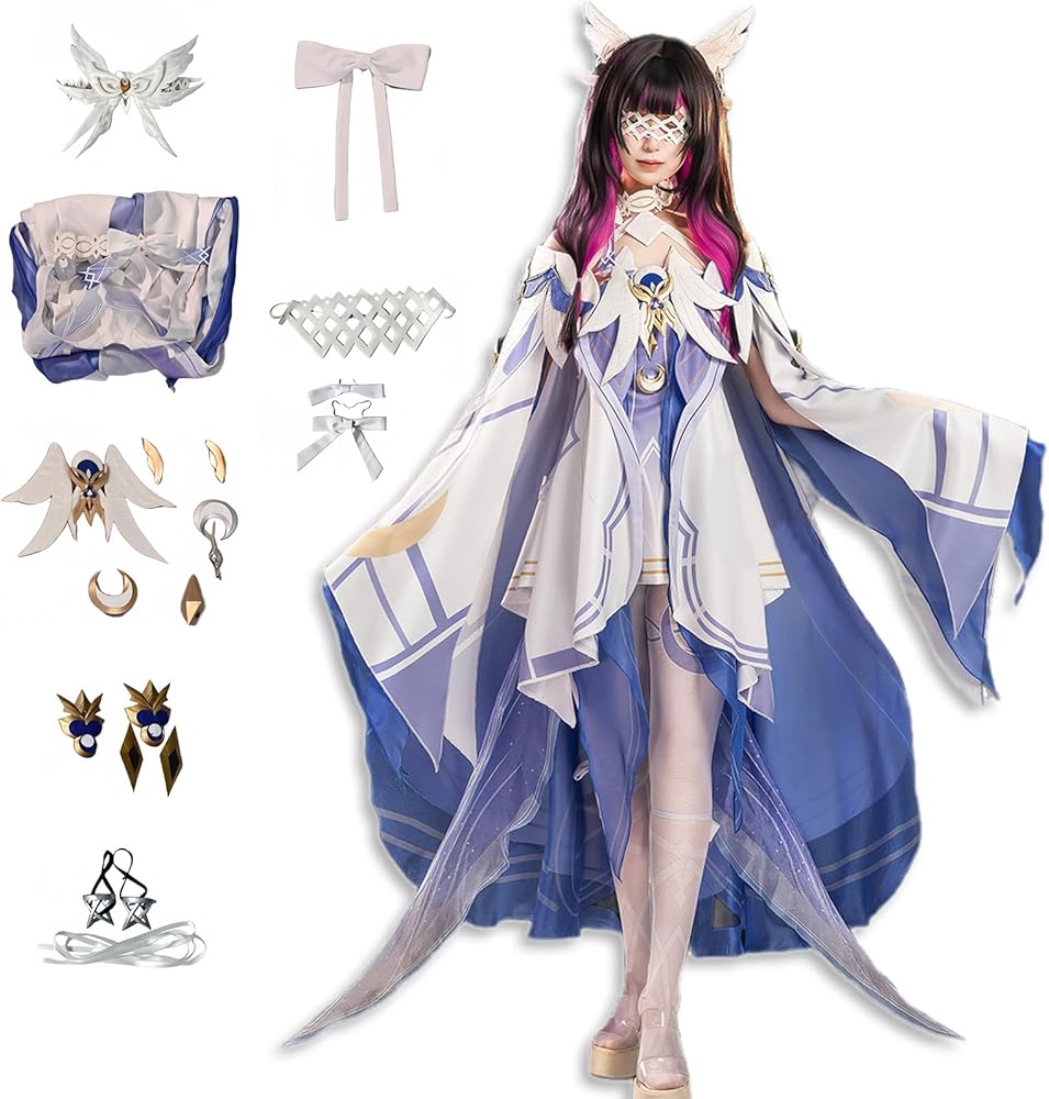 Amazon.co.jp: [Sieberg] 原神 コスプレ衣装 コロンビーナ 月の少女