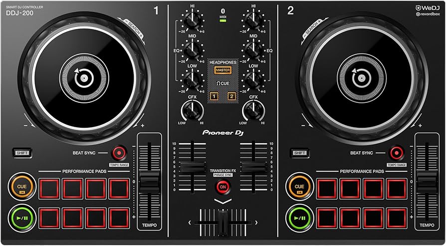Amazon.com: Pioneer DDJ-200 2-Channel Smart DJ Controller Bundle