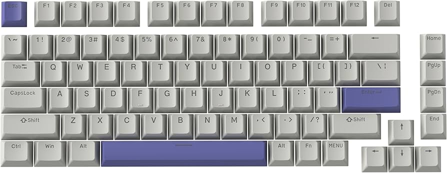 Amazon.co.jp: DrunkDeer A75 キーキャップセット 82キー PBT キー