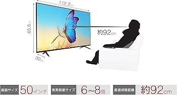 Amazon | TCL 50V型 4K液晶テレビ Amazon Prime Video対応 スマート