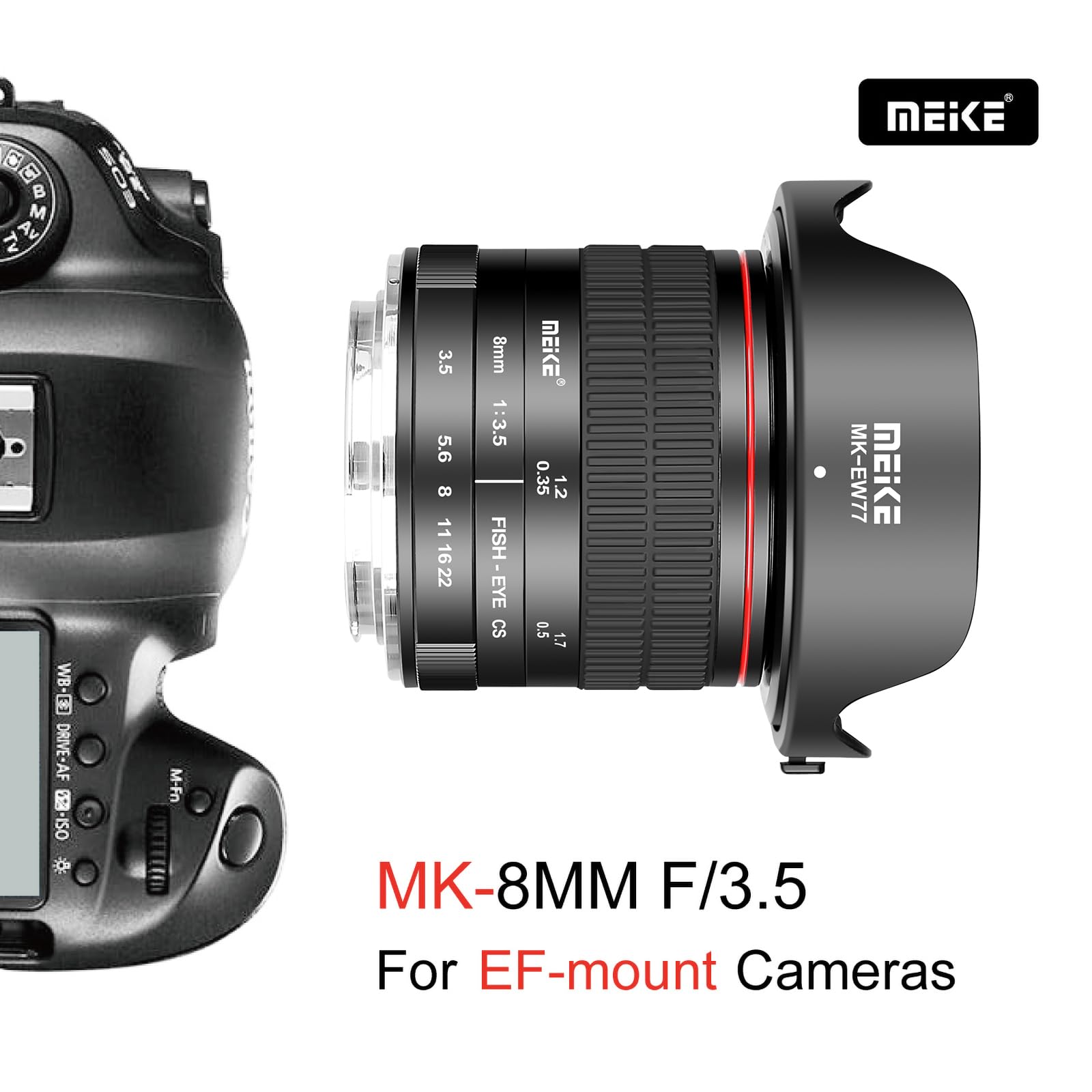Amazon.co.jp: 【国内正規品】 Meike 交換レンズ 魚眼レンズ MK 8mm F3