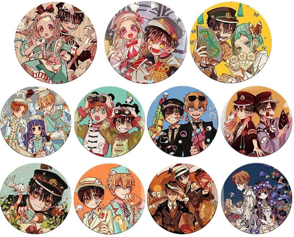 Amazon.co.jp: 地縛少年花子くん 缶バッジ 八尋寧々 花子くん 源光 11