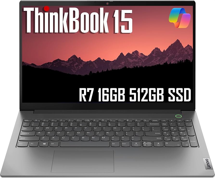 Amazon.com: Lenovo ThinkBook 15 Business Laptop (15.6