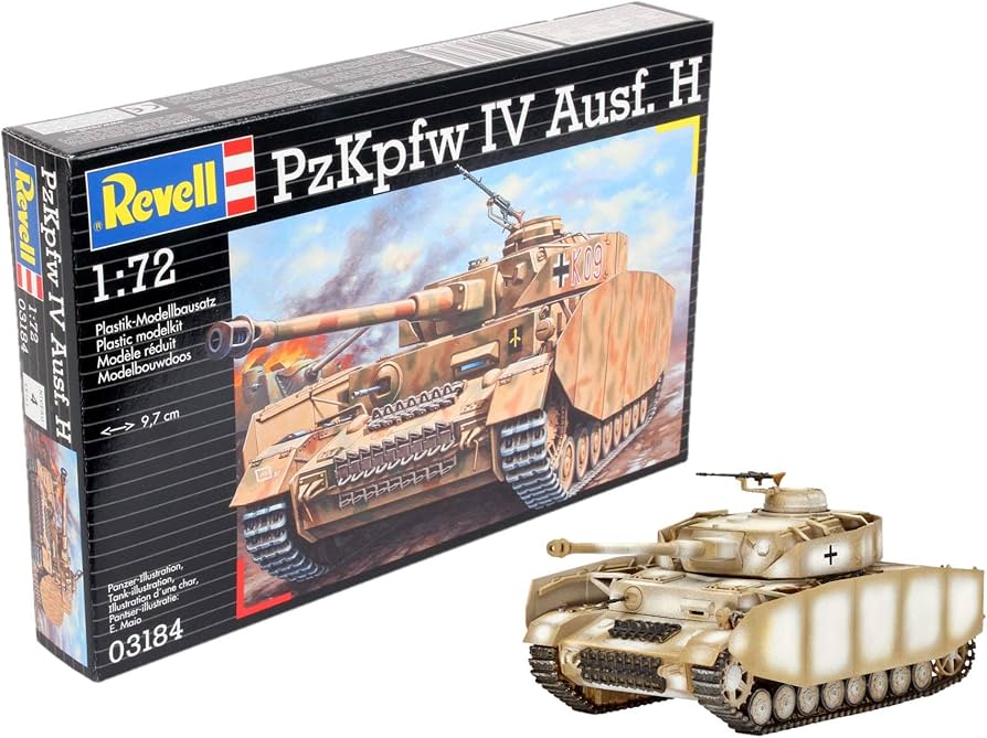 Amazon | ドイツレベル(Revell) 1/72 IV号戦車 H型 プラモデル
