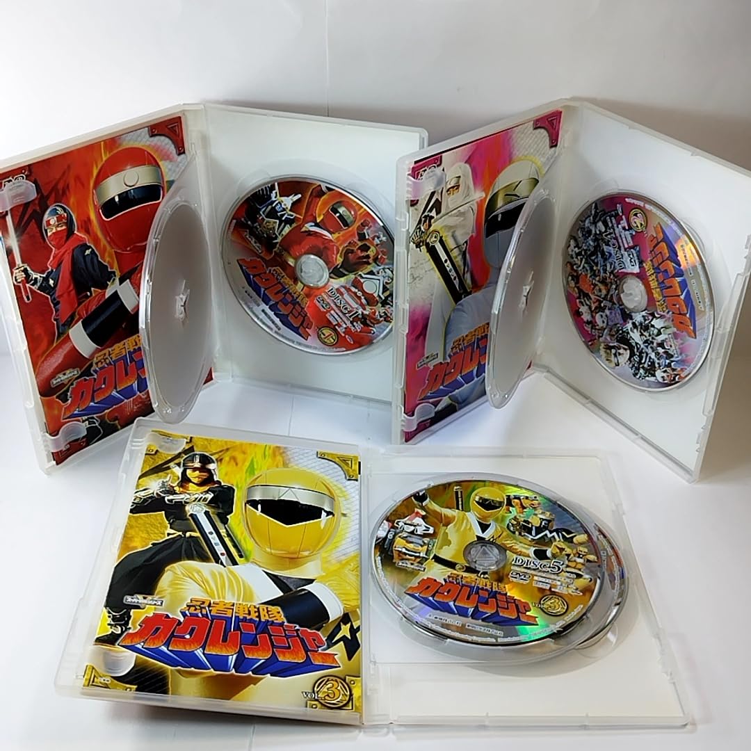 Amazon.co.jp: 忍者戦隊カクレンジャー 1～5(DVD2枚組) 全5巻セット