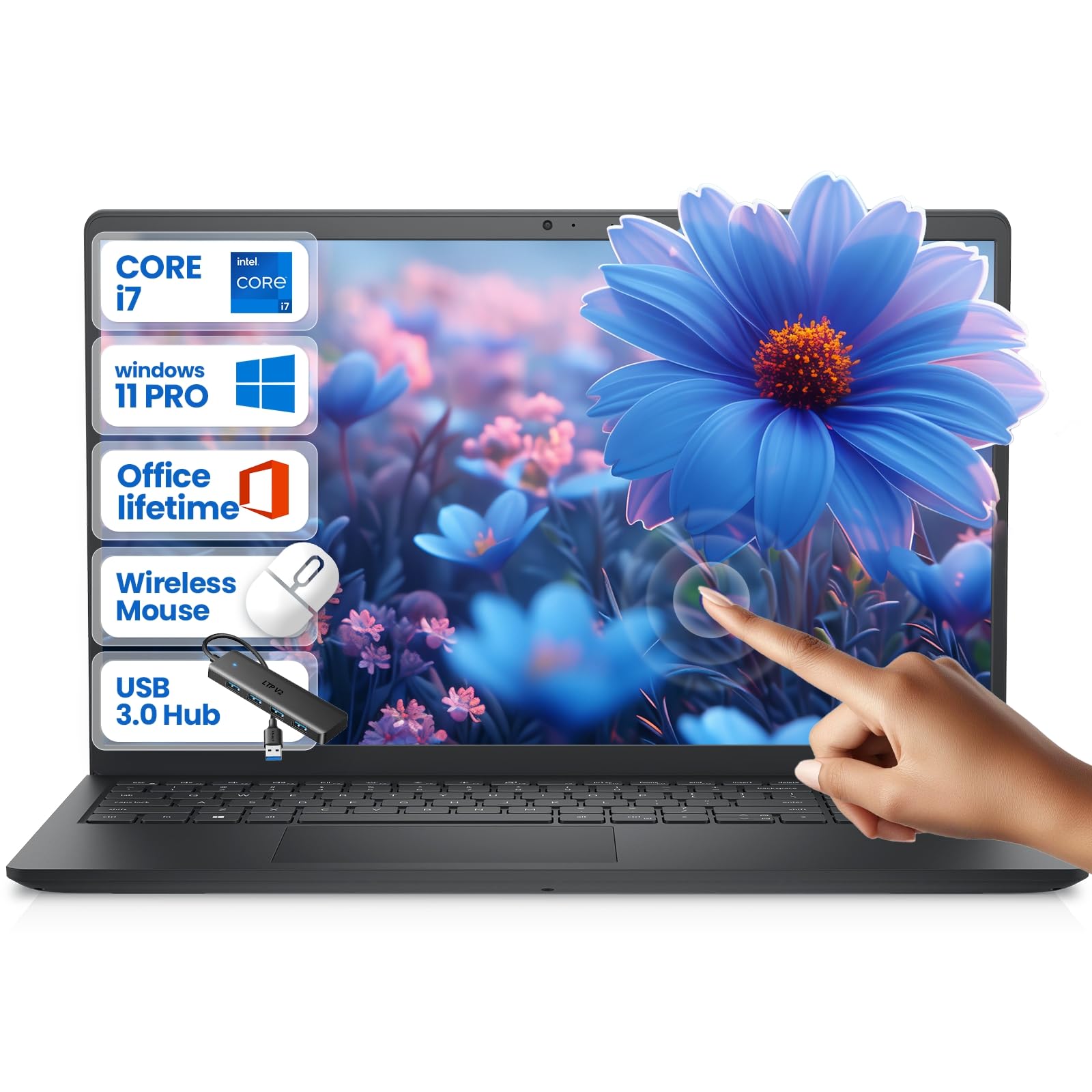 Amazon.com: Dell Inspiron 15 Touchscreen Laptop - 15.6