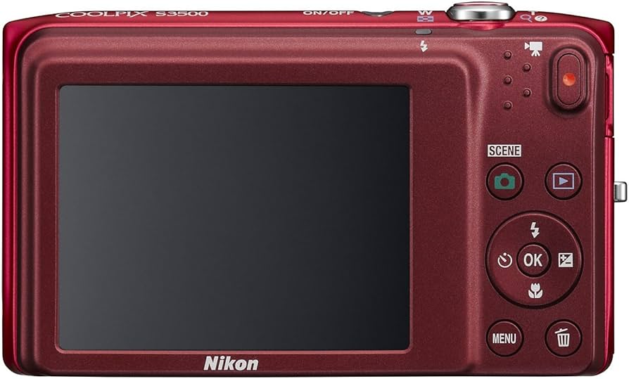 Amazon.com : Nikon COOLPIX S3500 20.1 MP Digital Camera with 7x