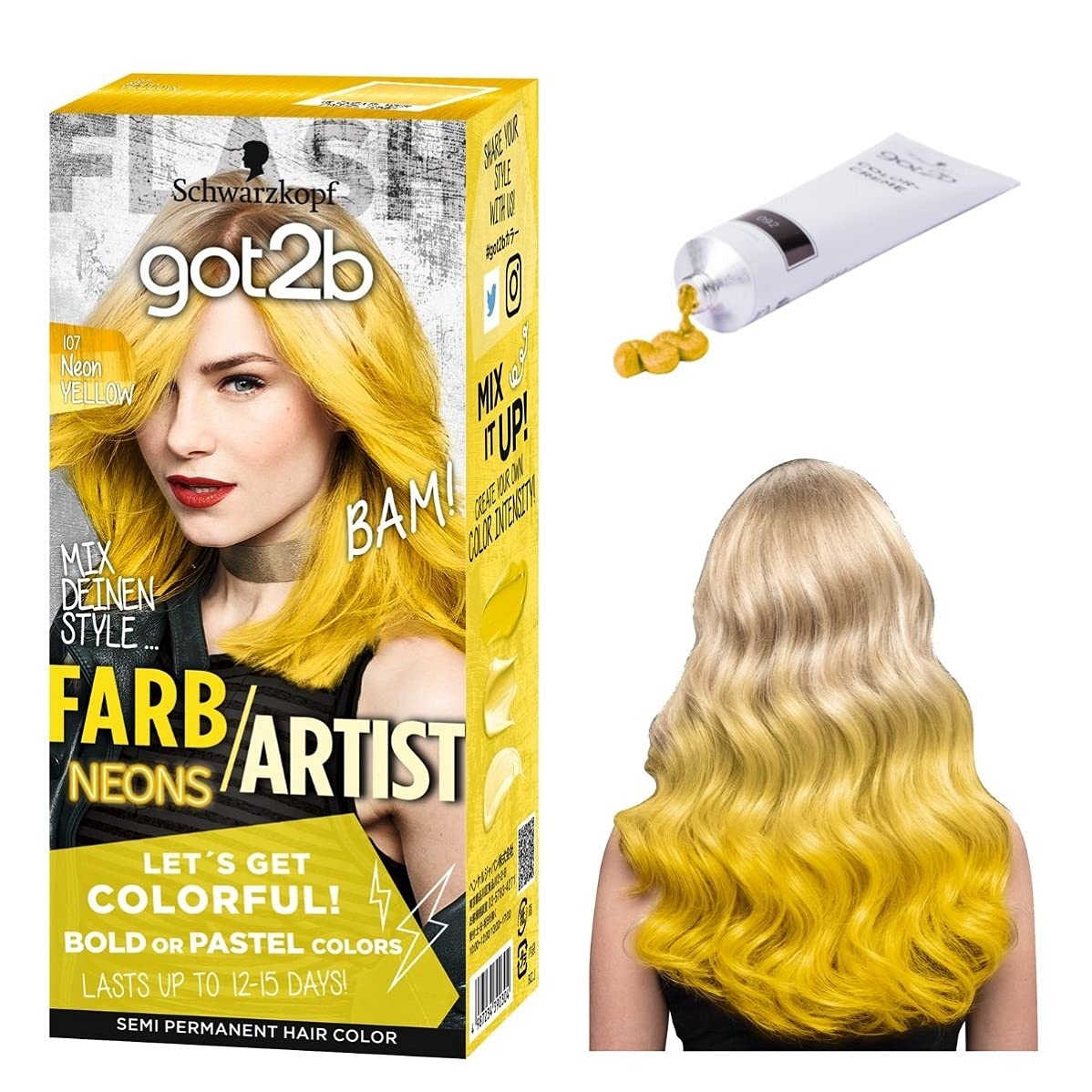 Amazon | シュワルツコフ got2b カラークリーム ヘアコンディショナー