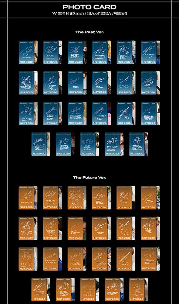 Amazon.com: NCT 2020 Resonance Pt. 1 Album PreOrder (The Past Ver