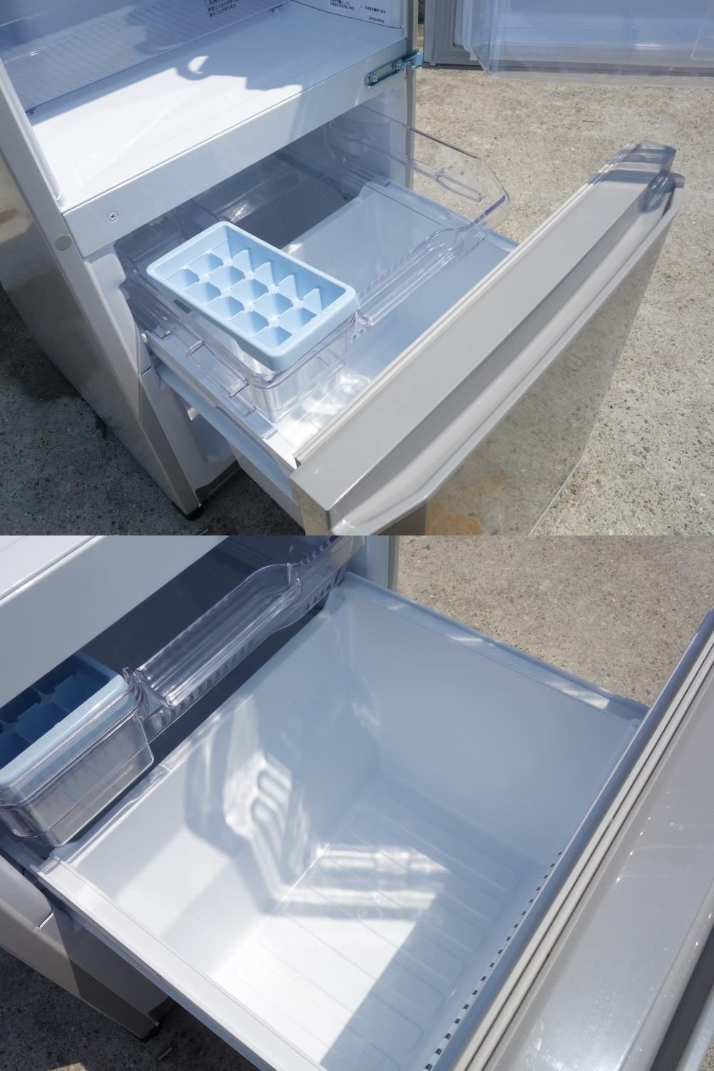 Amazon.co.jp: 三菱 146L 2ドア冷蔵庫（ピュアシルバー）MITSUBISHI MR