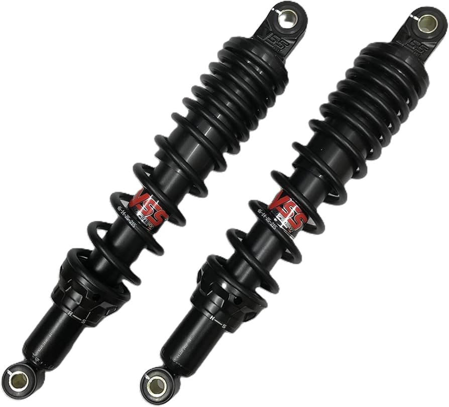 Amazon | YSS DTG L.20 リアサスペンション 345mm BLACK/BLACK CT125