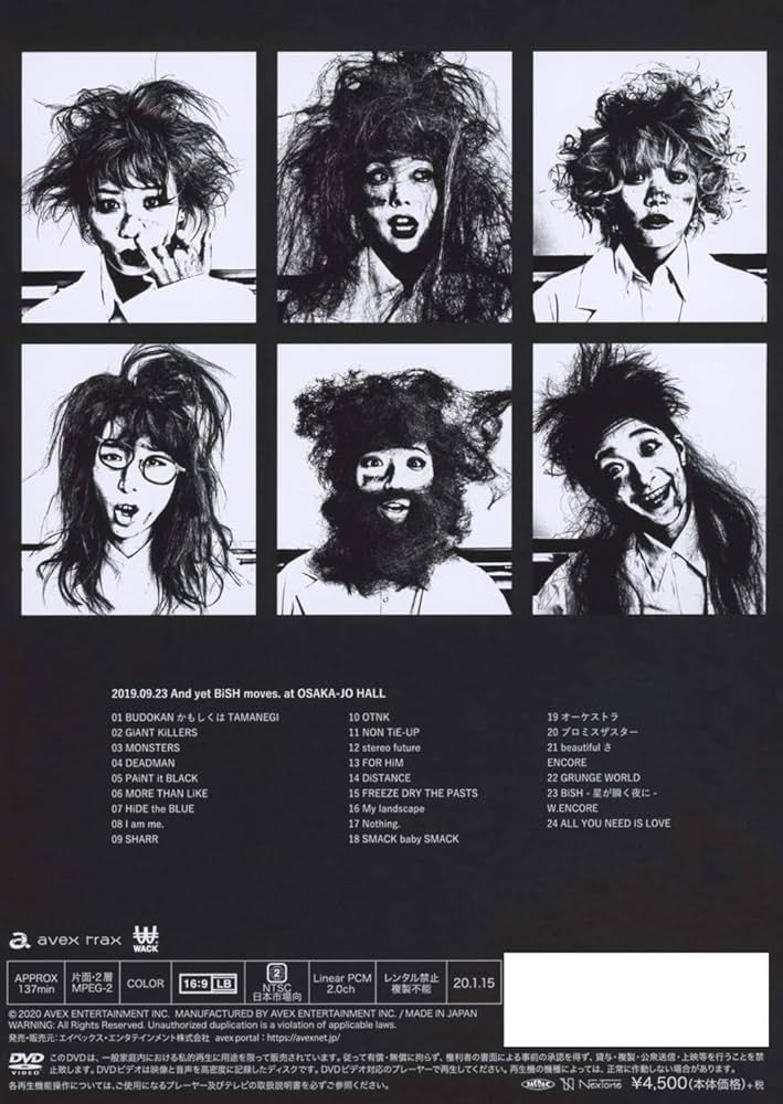 Amazon.co.jp: And yet BiSH moves.(DVD) : BiSH: DVD