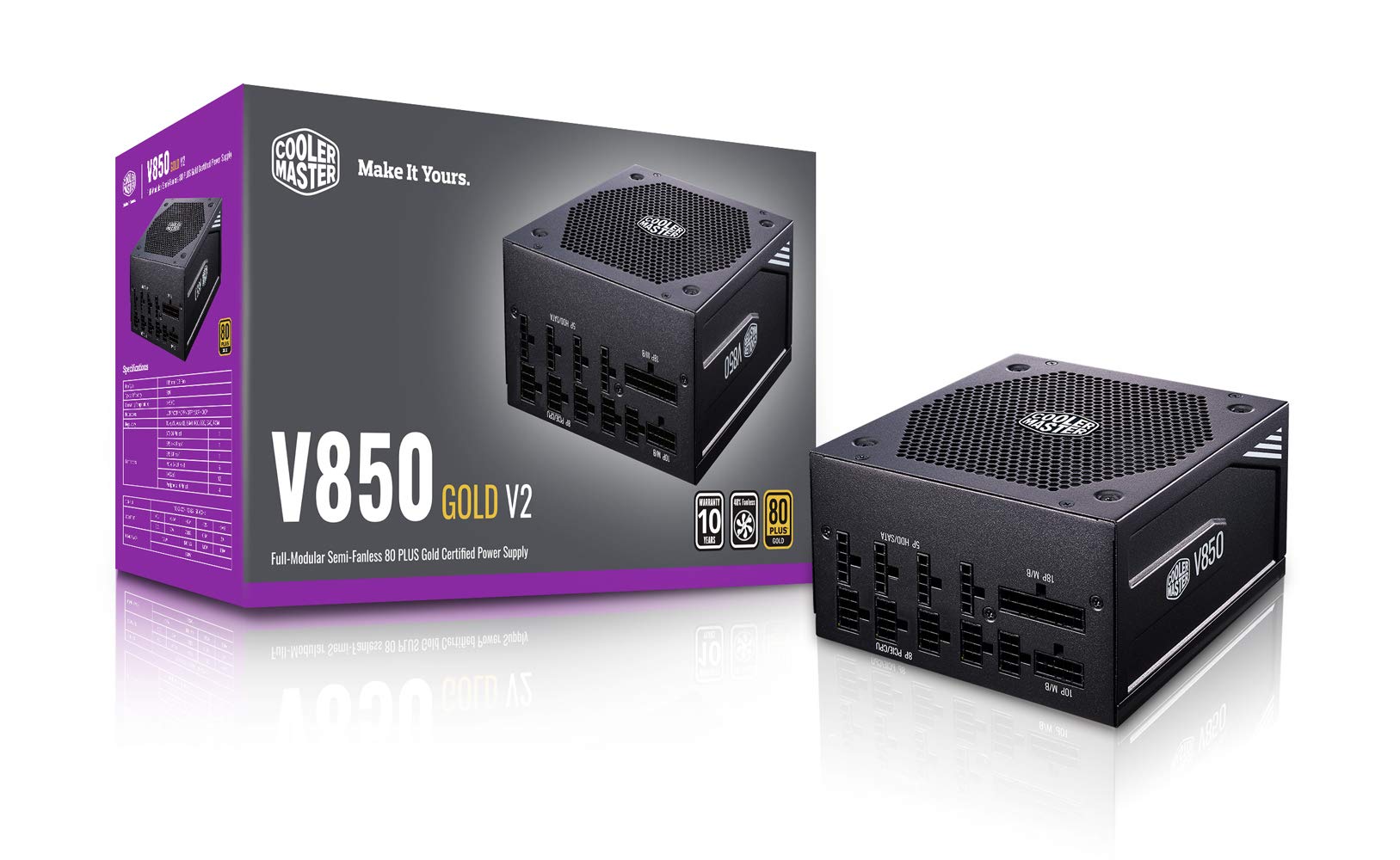 Amazon | Cooler Master V850 GOLD V2 850W PC電源ユニット 80PLUS