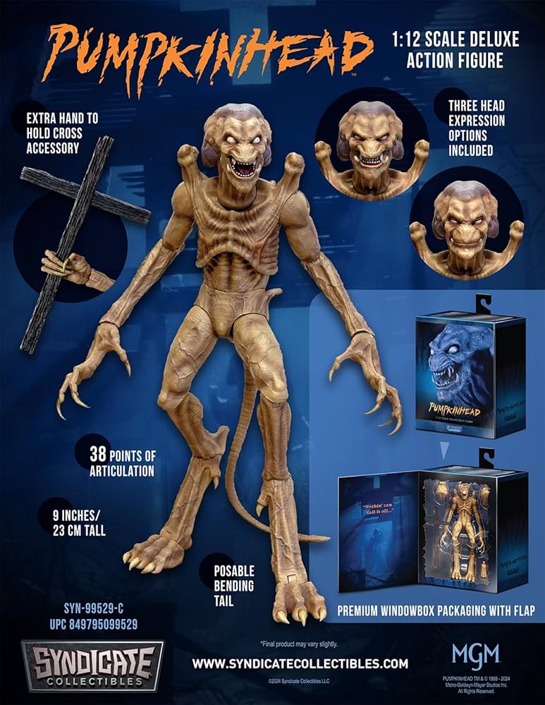 Amazon.co.jp: シンジケート コレクティブル パンプキンヘッド 1:12