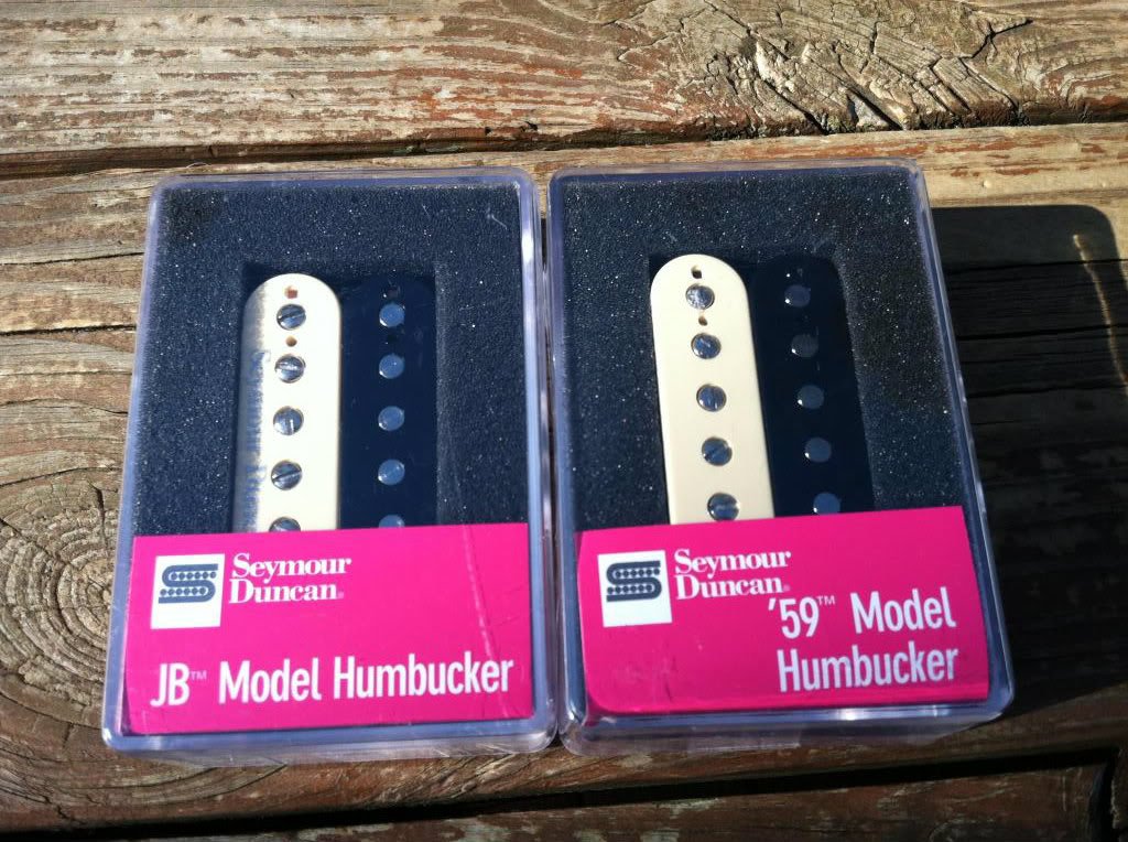 Amazon.com: Seymour Duncan SH-4 JB Bridge & SH-1 59 Neck ZEBRA