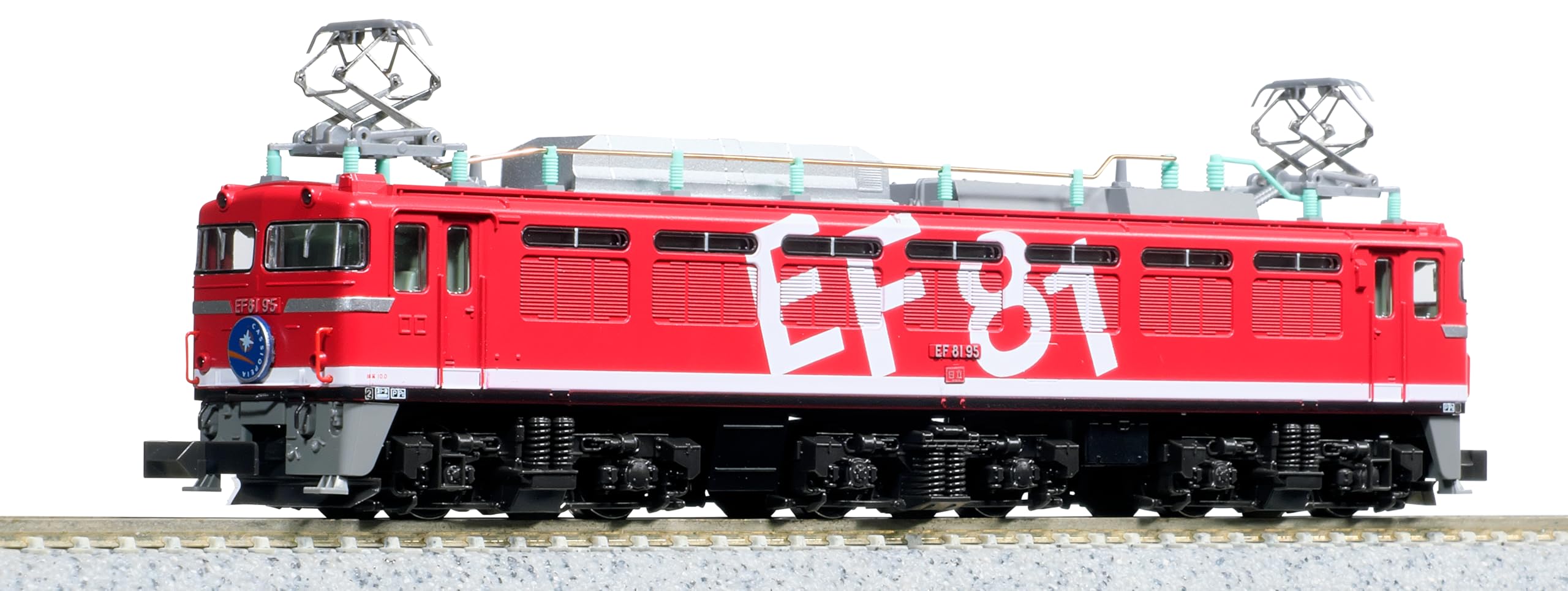 Amazon | KATO Nゲージ EF81 95 レインボー塗装機 鉄道模型 電気機関車