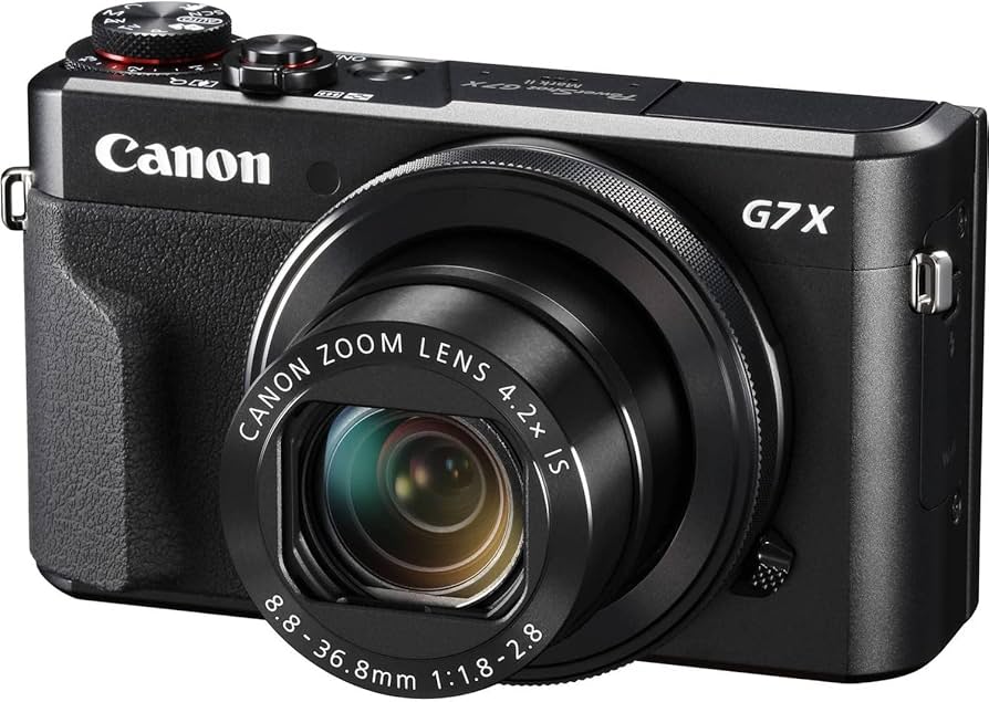 Amazon.com : Canon PowerShot G7 X Mark II (Black) (Renewed