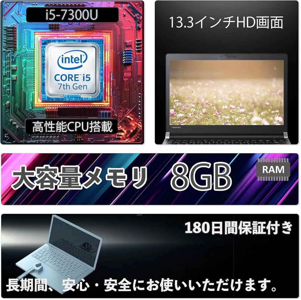 Amazon.co.jp: ノートパソコン 東芝 dynabook R73 インテル Core i5