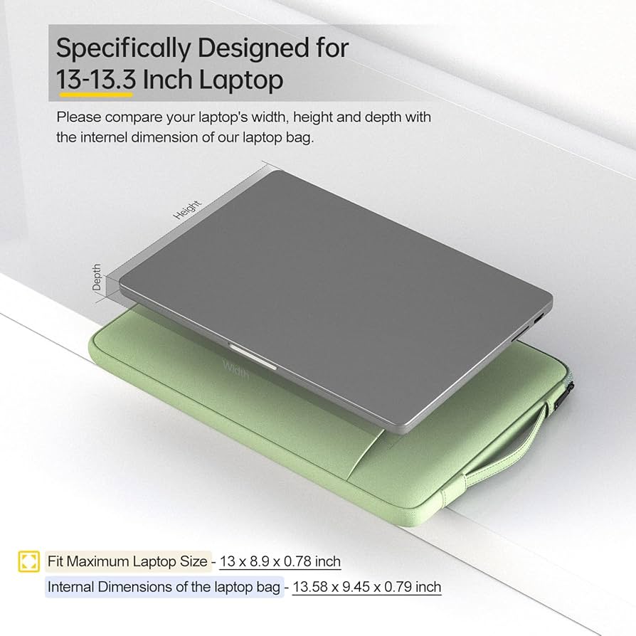 Amazon.com: 13 Inch Laptop Sleeve for Apple 2025 MacBook Air 13