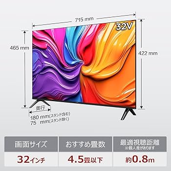 Amazon.co.jp: 【Amazon.co.jp限定】iFFALCON テレビ 32V型 Google TV