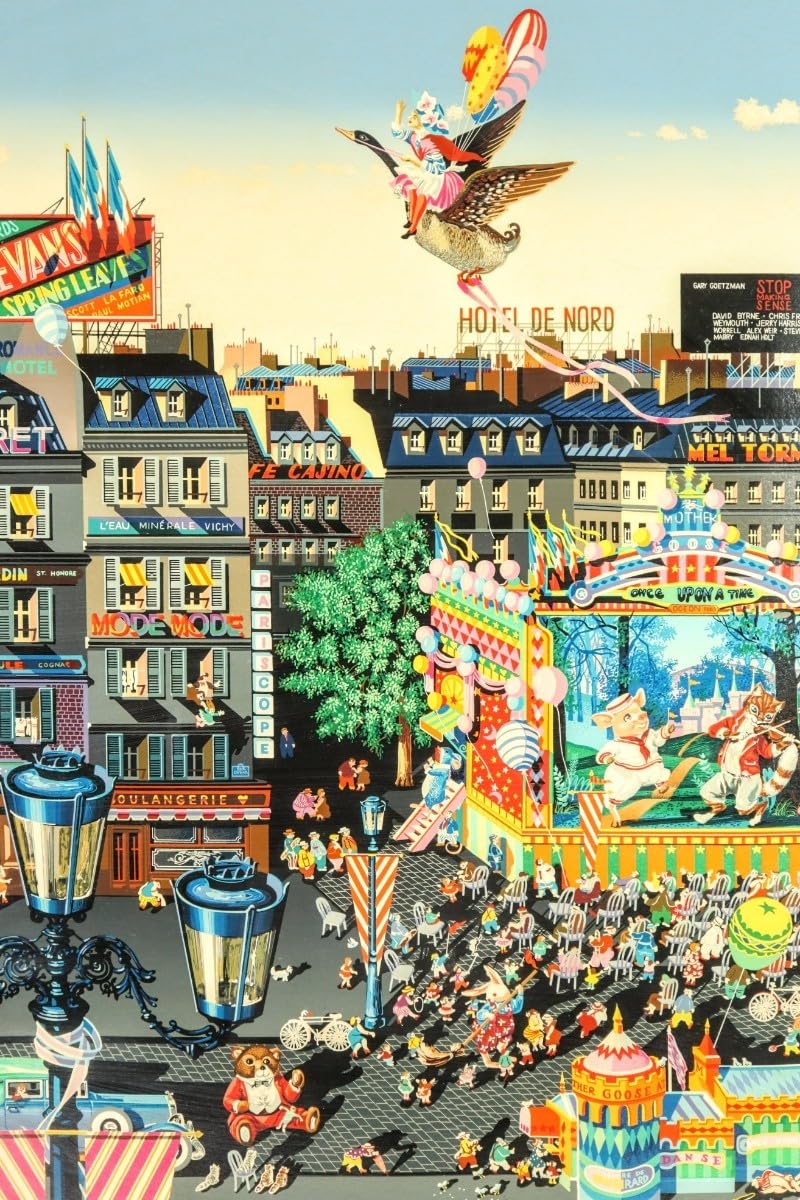 Amazon｜真作 ヒロ ヤマガタ 1986年シルクスクリーン「ワンスアポンア