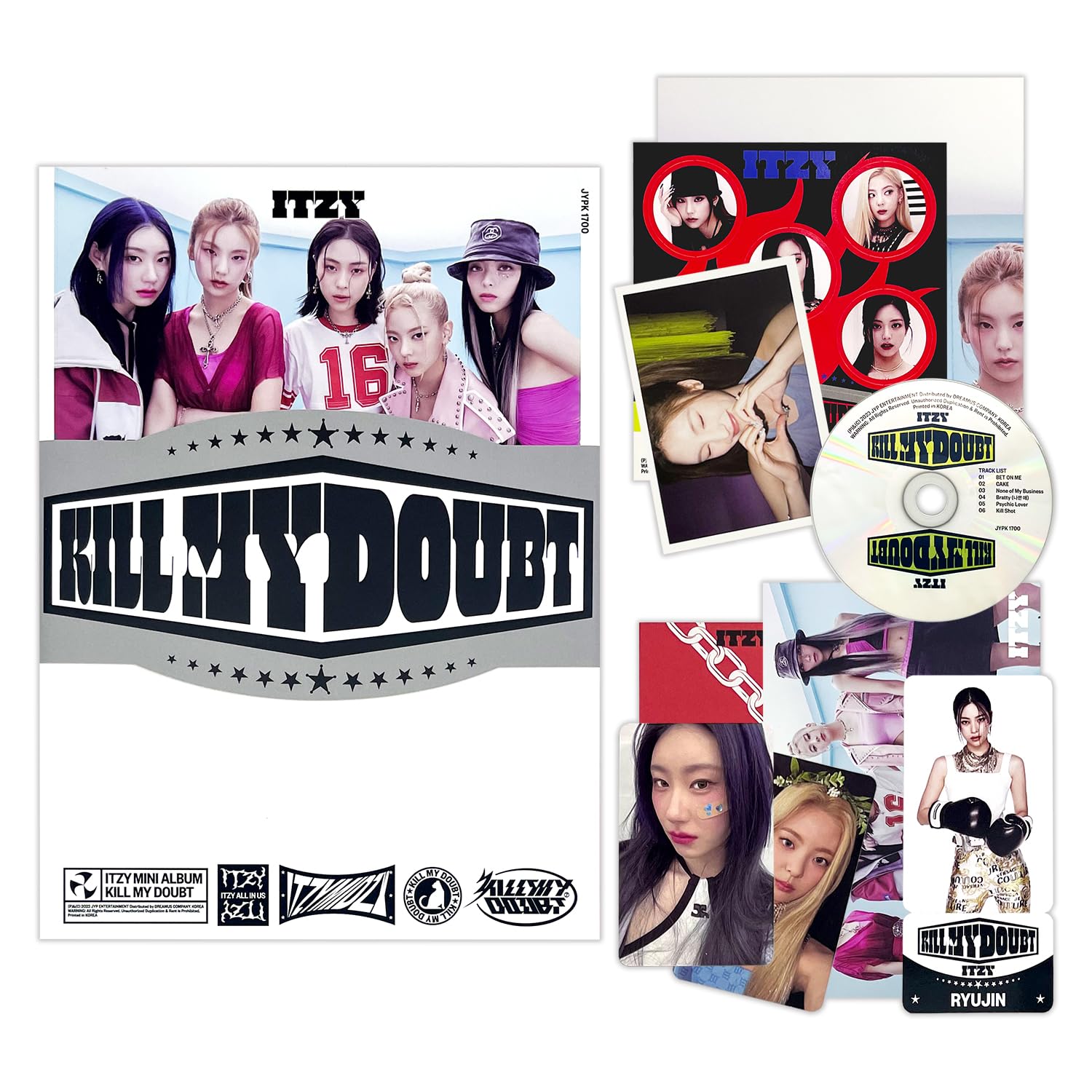 Amazon.com: ITZY - [KILL MY DOUBT] (PHOTOBOOK C Ver.) Photobook +