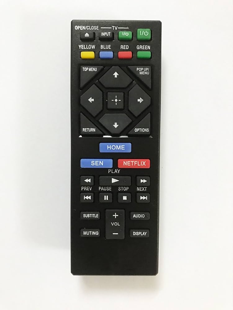 Amazon.com: Replacement Remote Control for Sony BDP-S6200 BD-BX370