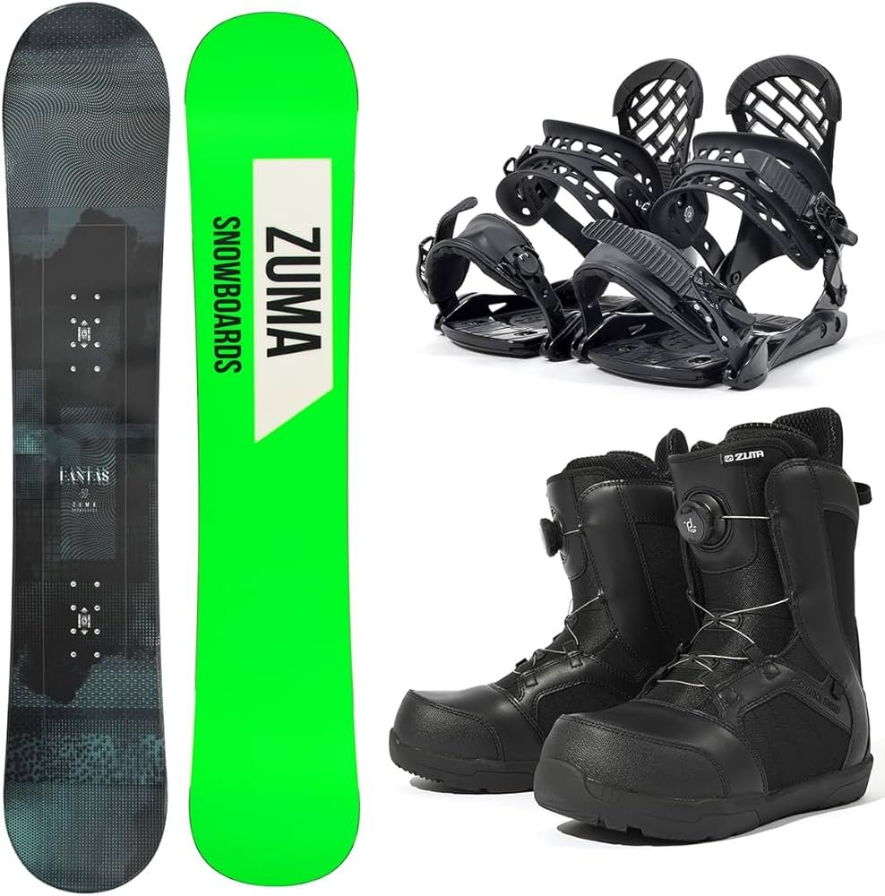 Amazon | ZUMA(ツマ) 24-25 メンズ 3点セット 板 ボード スノーボード