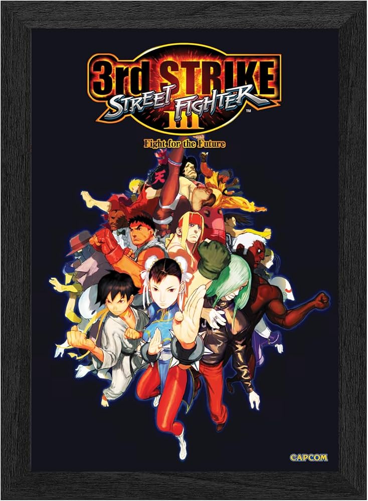 非売品 ストリートファイター3 3rd STRIKEポスター Street Fighter III