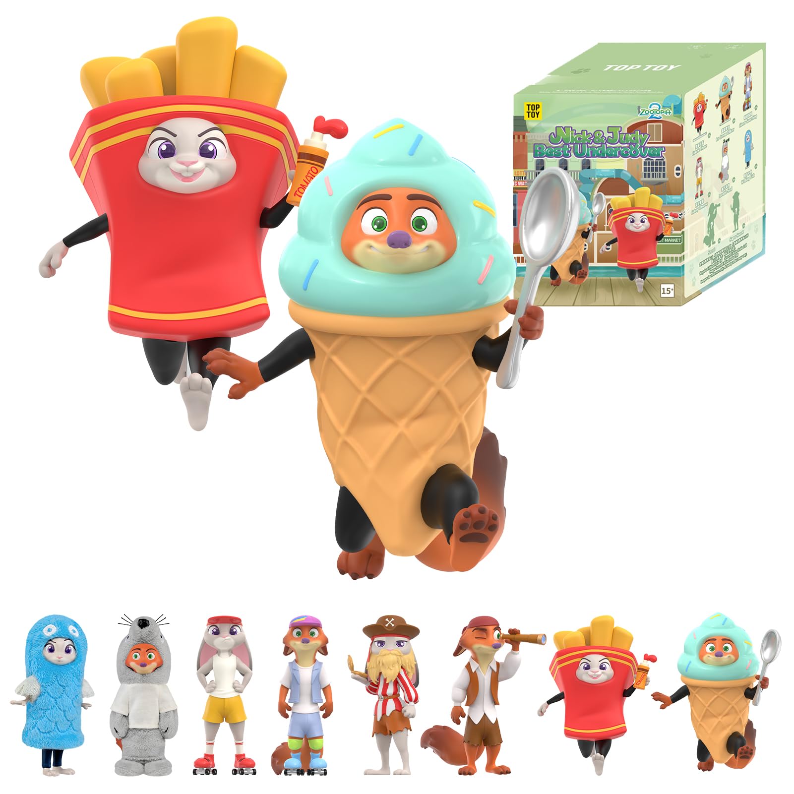 Amazon.co.jp: TOP TOY ディズニー(Disney) ズートピア「最強変装