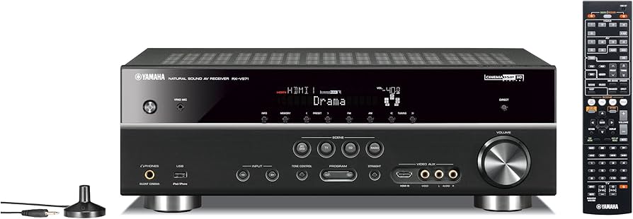 Amazon.co.jp: YAMAHA AVレシーバー RX-V571(B) ブラック RX-V571B
