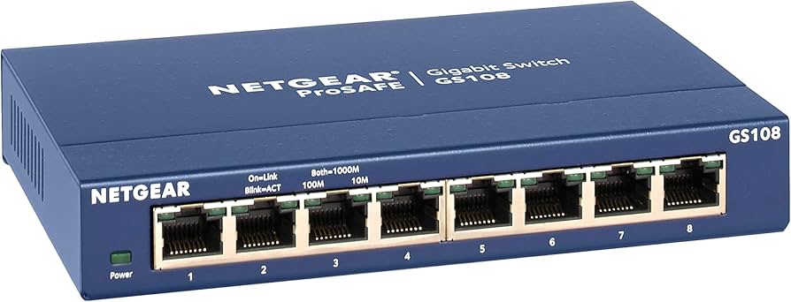 Amazon.com: NETGEAR 8-Port Gigabit Ethernet Unmanaged Switch