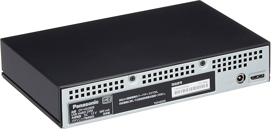 Amazon.co.jp: Panasonic Viera/DIGA DY-HD2000-K 2TB Hard Drive