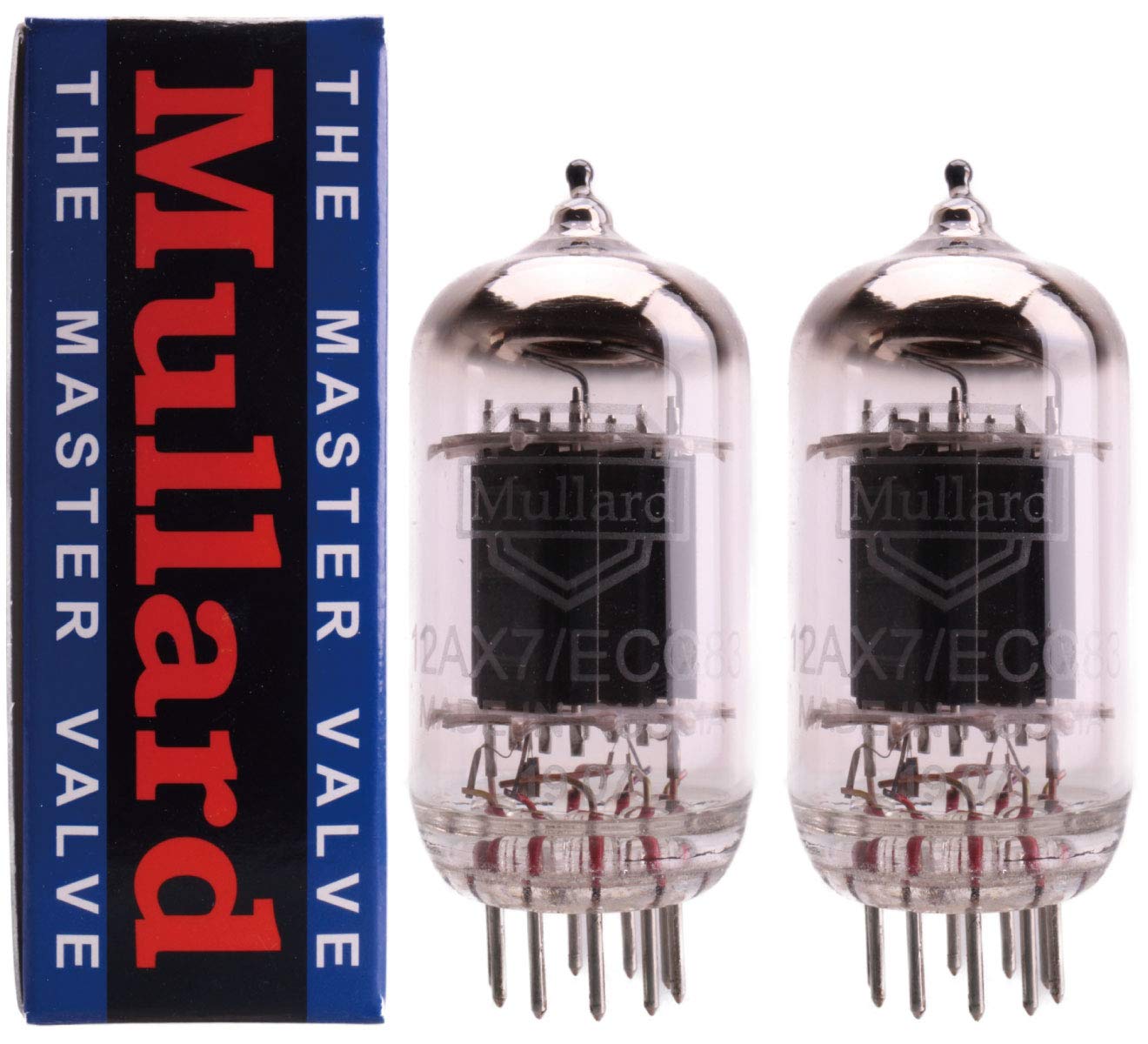 Amazon | 12AX7/ECC83 Mullard ムラード 2本マッチ 真空管PX19【1年