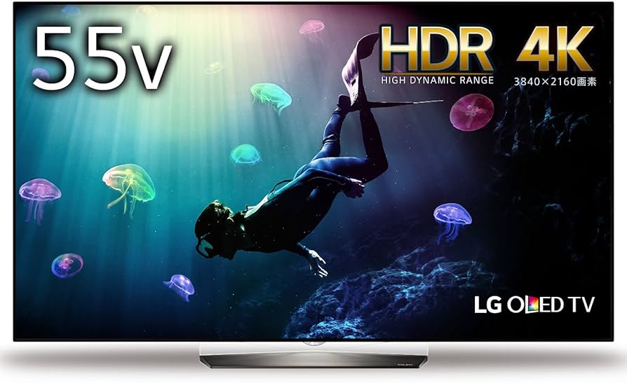Amazon | LG 55V型 4K 有機EL テレビ HDR対応 Wi-Fi内蔵 外付けHDD録画
