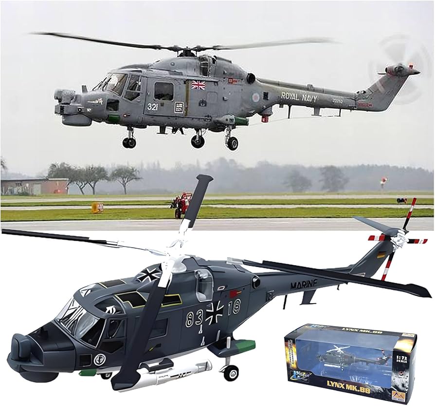 Amazon.co.jp: ODddot 1:72 ドイツ空軍航空機モデル完成モデル Lynx Mk