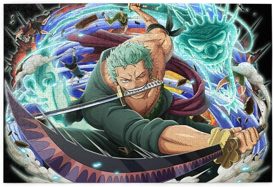 Amazon.co.jp: 1000ピース ジグソーパズル ワンピース One Piece ゾロ