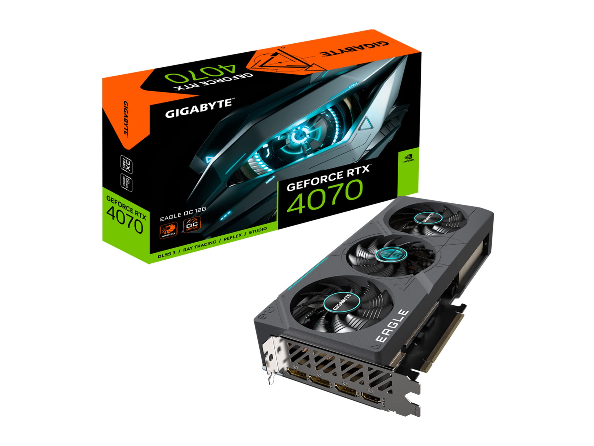 Amazon.com: Gigabyte GeForce RTX 4070 Eagle OC 12G Graphics Card