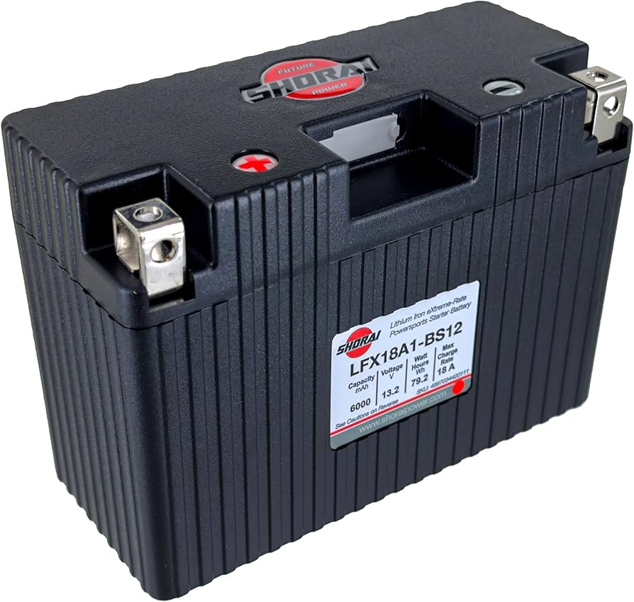 Amazon | SHORAI LFX バッテリー LFX18A1-BS12 | バイクバッテリー
