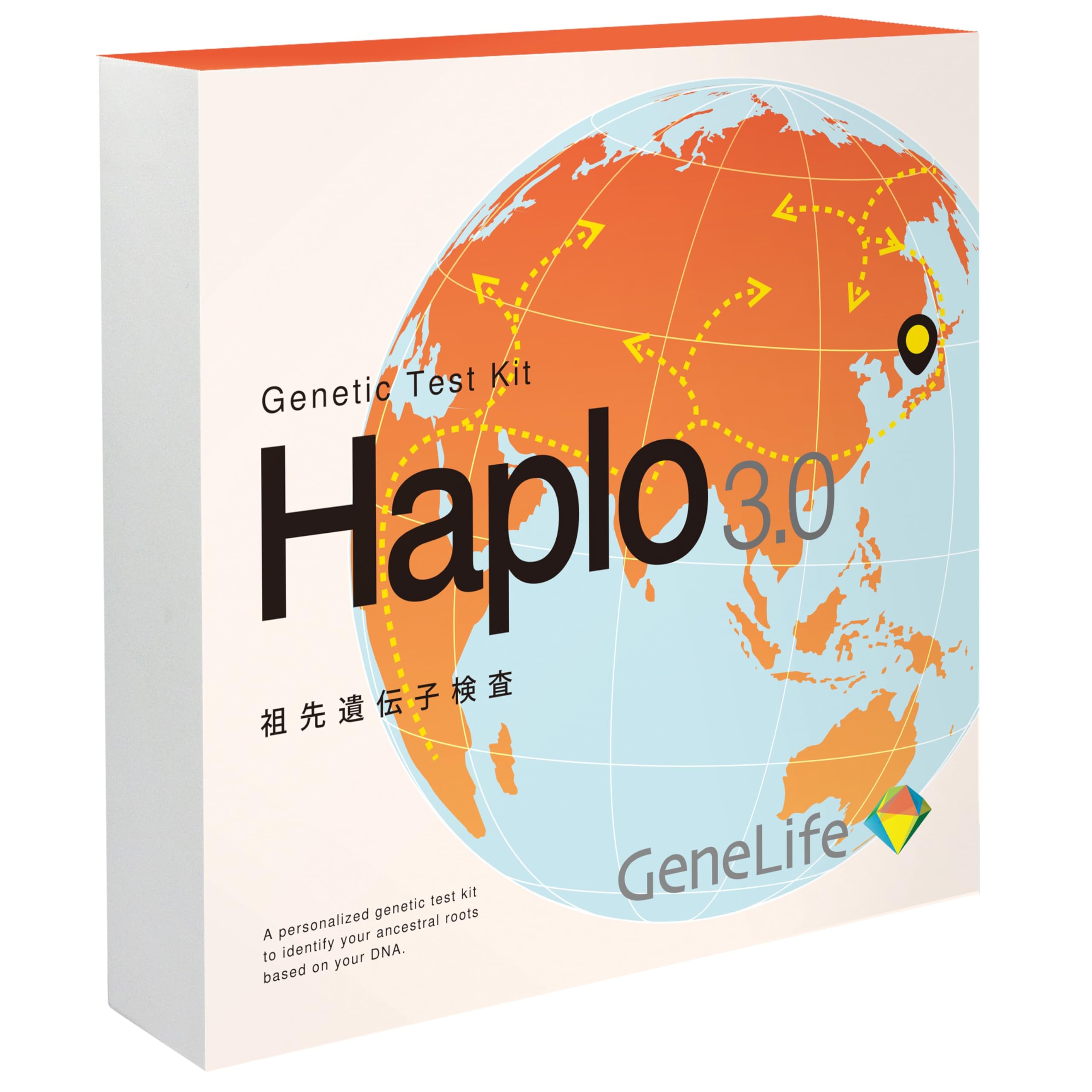 Amazon | 新 祖先を調べる遺伝子検査キット【GeneLife Haplo3.0