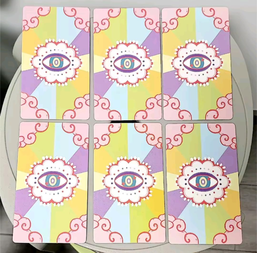 Amazon.co.jp: パステルカラー タロットカード, 78枚セット, 12cm×7cm