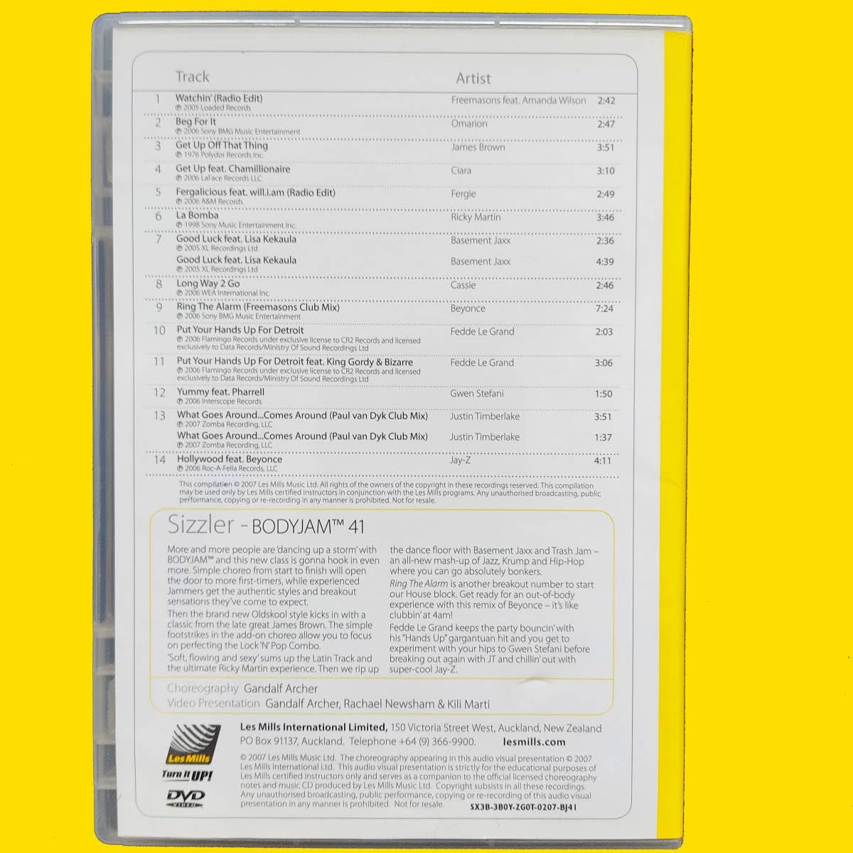 Amazon.co.jp: ボディジャム 41 CD DVD LESMILLS BODYJAM レスミルズ