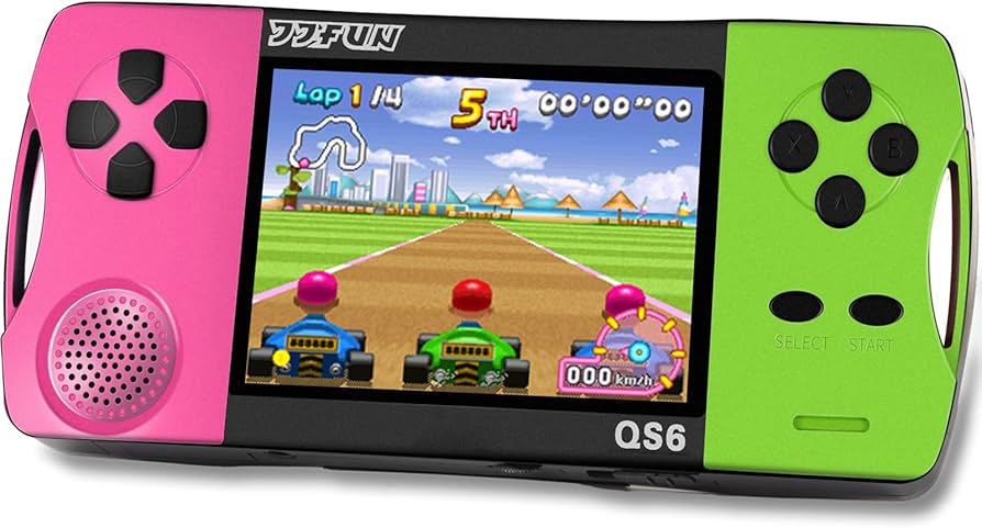 Amazon | ポータブル 携帯ゲーム機 子供用 | 216種レトロゲーム内蔵