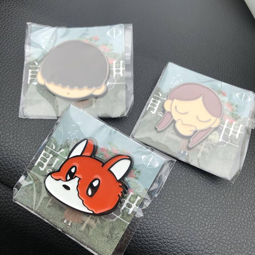 Amazon | ヨルシカ 2024前世ピンバッジ ガチャ suisデザイン 3種