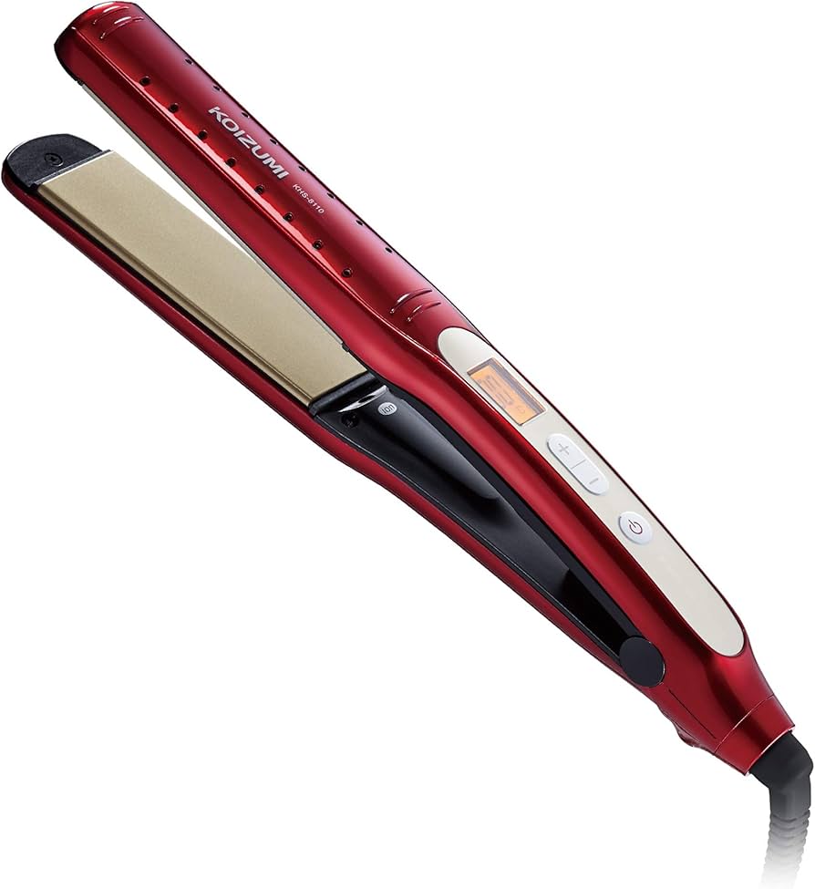 Amazon | コイズミ ヘアアイロン ストレート マイナスイオン ロング