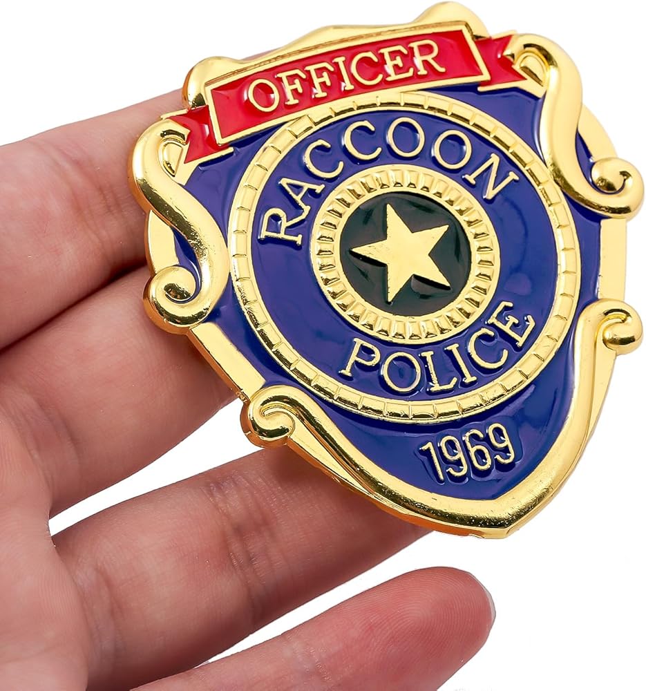 Amazon.co.jp: バイオハザードポリスバッジピン - ラクーンシティ