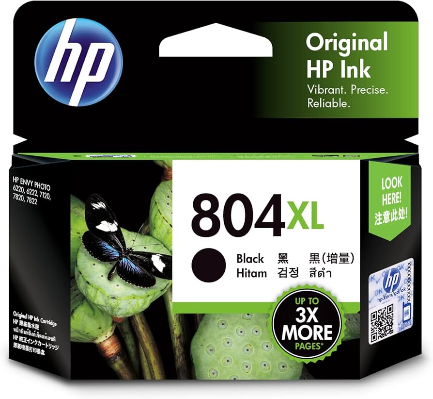 Amazon.co.jp: HP 純正 インクカートリッジ HP 804XL 増量 ブラック 黒