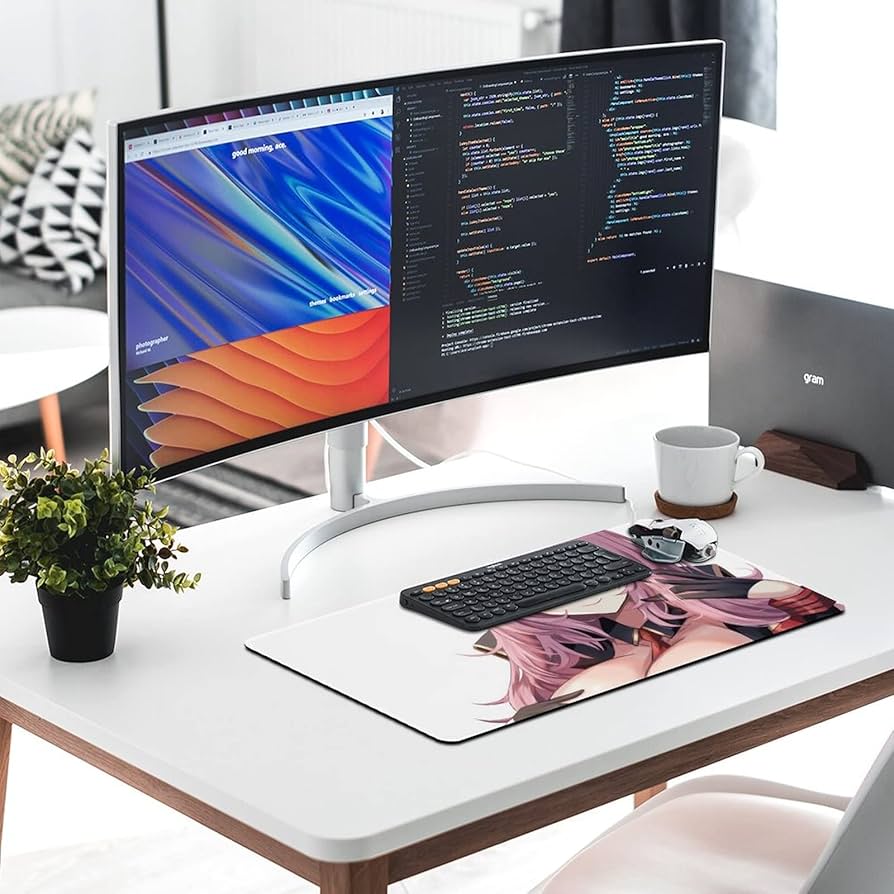 Amazon.co.jp: マウスパッド 大型 ゲーミングマウスパッド ブルアカ