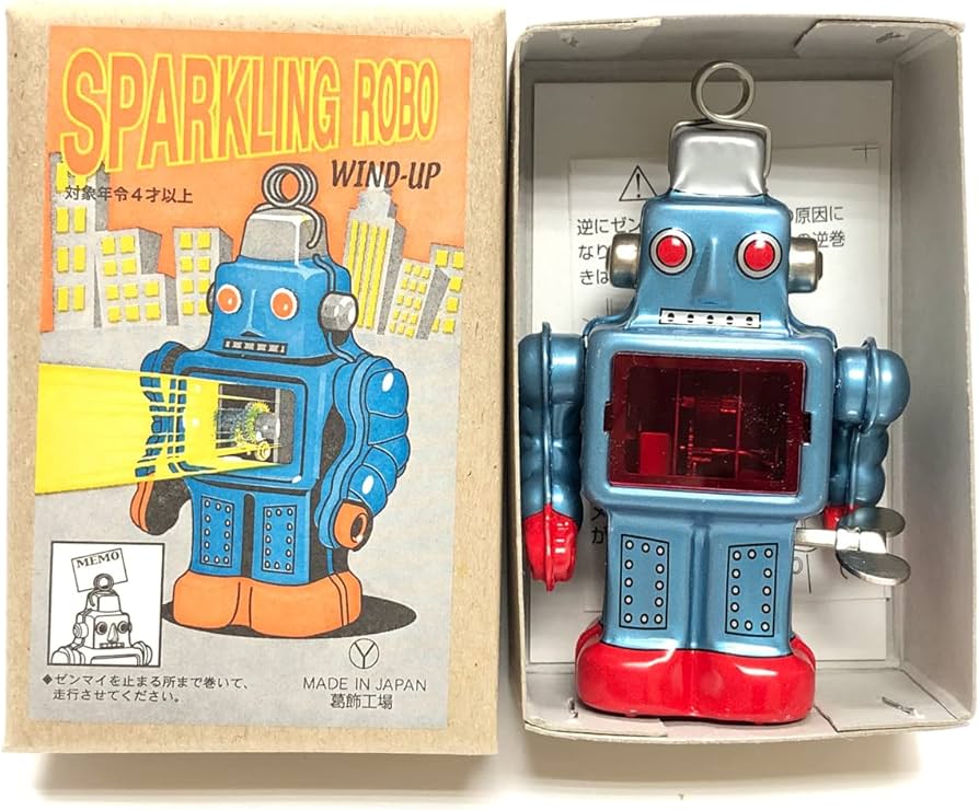 Amazon.co.jp: スパークリング ロボット Wind-Up Sparkling action